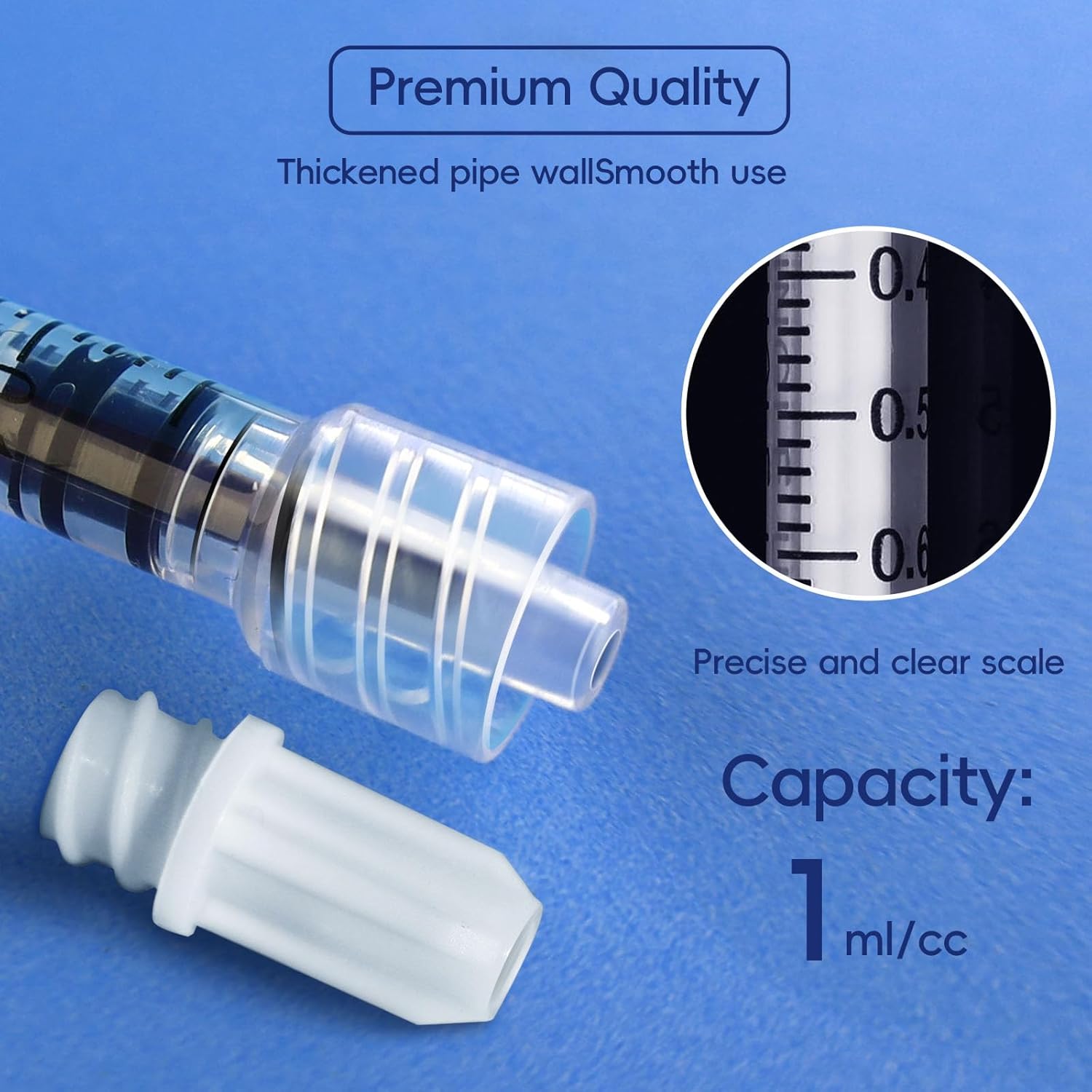 1Pc/50Pcs/100Pcs 1ml Luer Lock - Medical Lab Supplies ulasan dan harga
