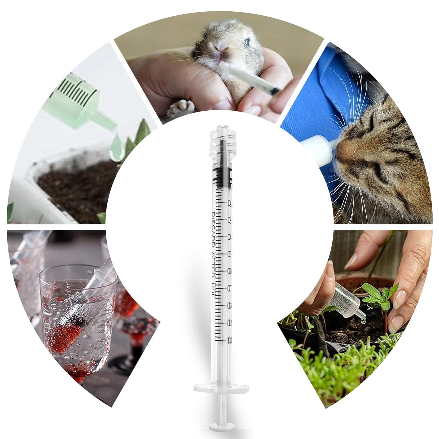 1Pc/50Pcs/100Pcs 1ml Luer Lock - Medical Lab Supplies ulasan dan harga
