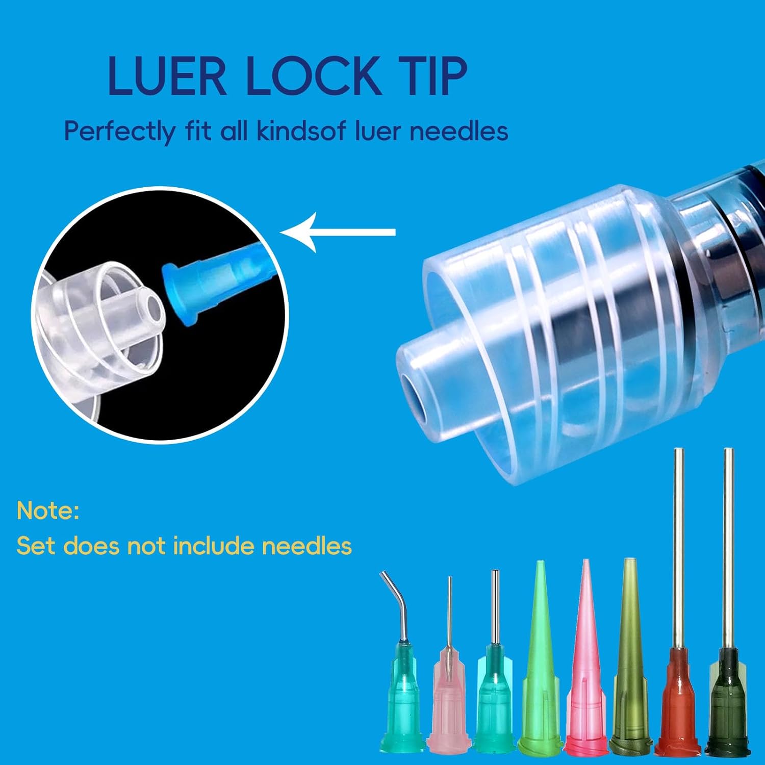 1Pc/50Pcs/100Pcs 1ml Luer Lock - Medical Lab Supplies ulasan dan harga