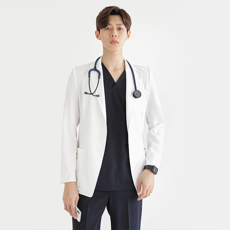 Unisex Lab Coat Long Sleeve Su - Medical Lab Years ulasan dan harga