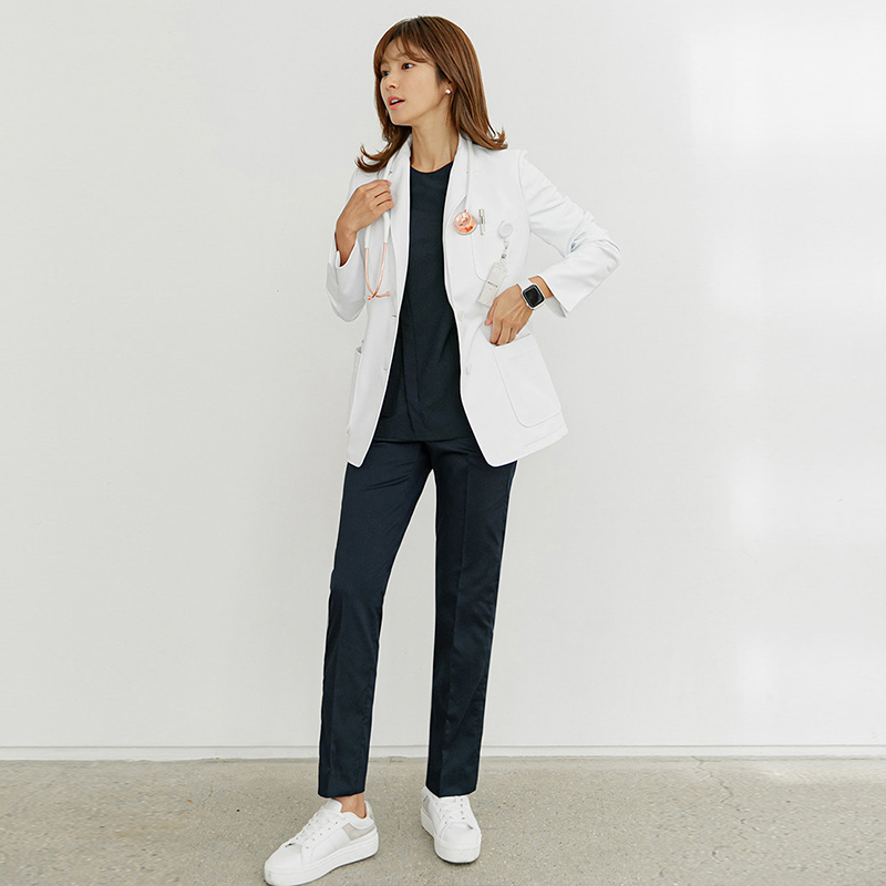 Unisex Lab Coat Long Sleeve Su - Medical Lab Years ulasan dan harga