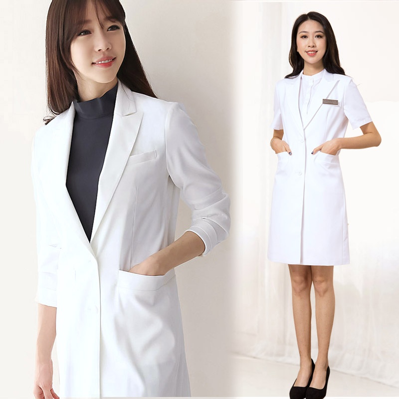 Korean Style Long Sleeve White - Medical Lab Years ulasan dan harga