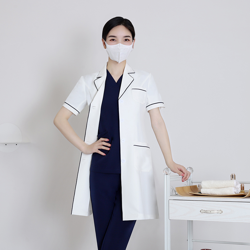 Short-Sleeve White Lab Coat Me - Medical Lab Years ulasan dan harga