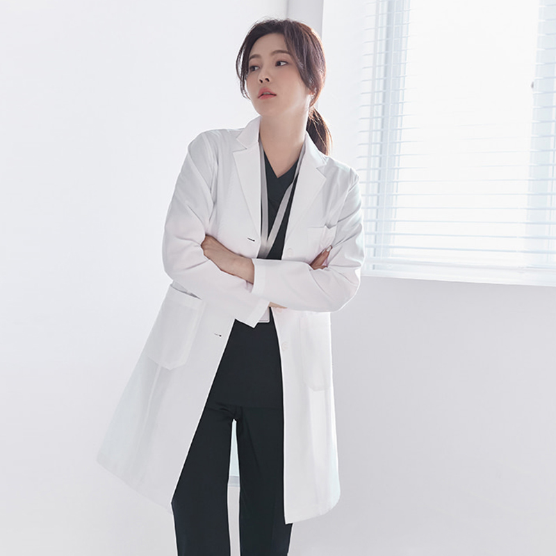 Korean Style Doctor White Coat - Medical Lab Years ulasan dan harga
