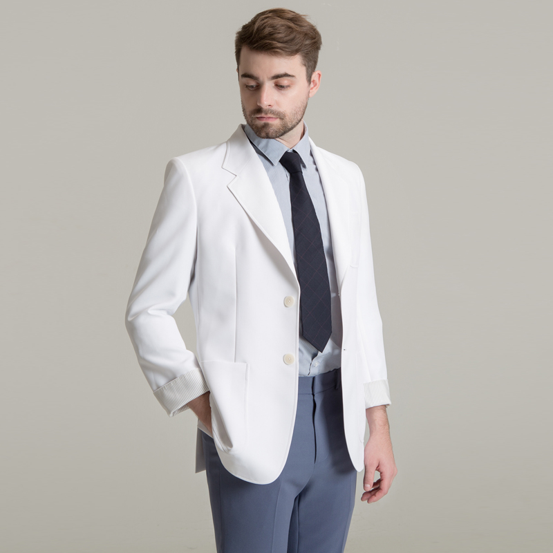 Korean Style White Lab Coat Ja - Medical Lab Years ulasan dan harga