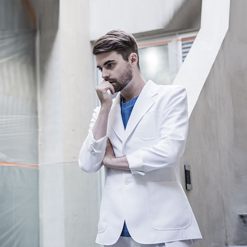Korean Style White Lab Coat Ja - Medical Lab Years ulasan dan harga
