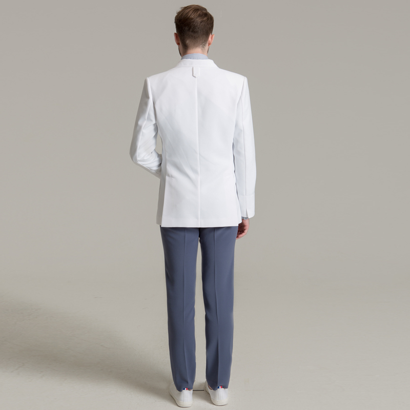 Korean Style White Lab Coat Ja - Medical Lab Years ulasan dan harga
