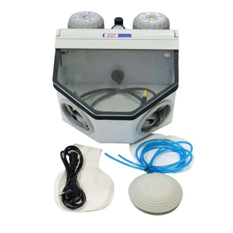 Dent Twin-Pen Sandblaster Dent - Ultrasonic Cleaner Lab ulasan dan harga