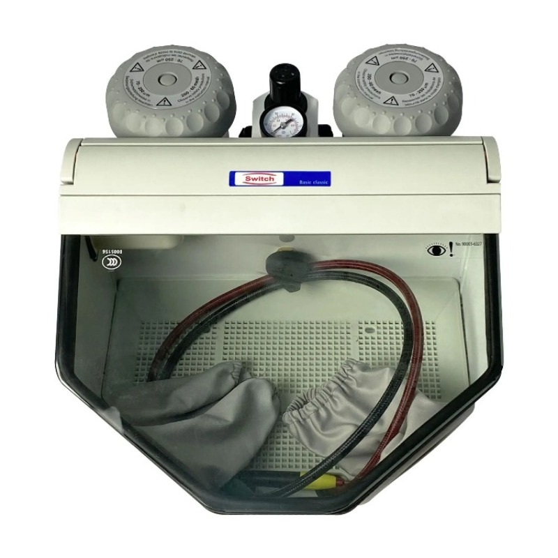 Dent Twin-Pen Sandblaster Dent - Ultrasonic Cleaner Lab ulasan dan harga