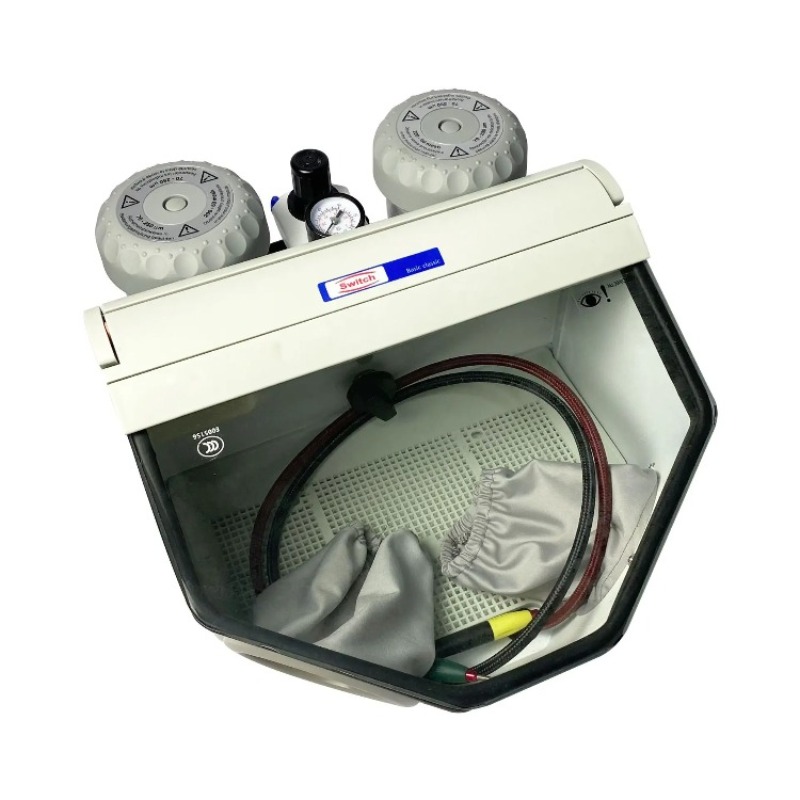 Dent Twin-Pen Sandblaster Dent - Ultrasonic Cleaner Lab ulasan dan harga